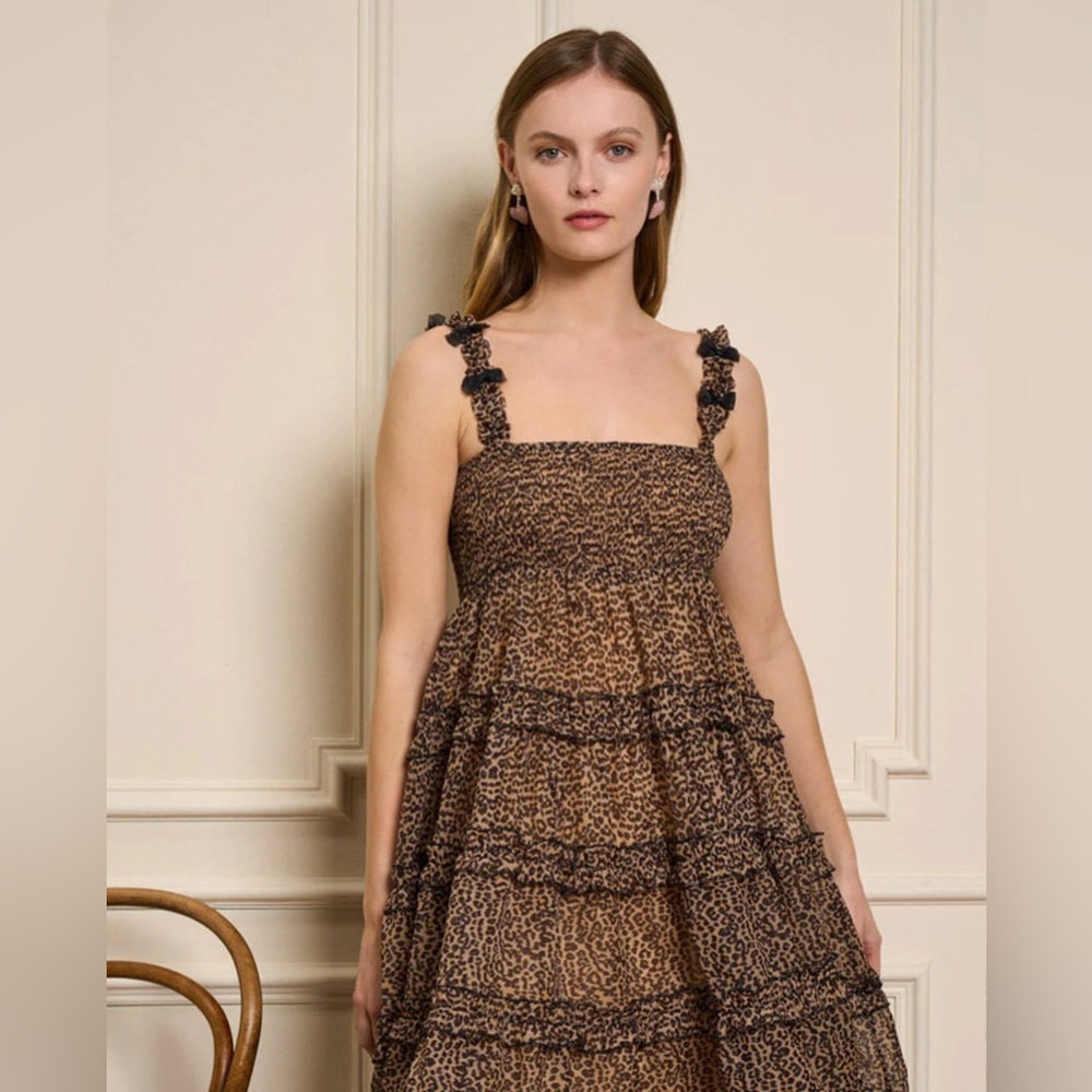 Sister Jane Lisette Organza Midi Dress XS